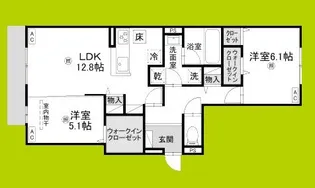 D?ROOM枚方市上之町PJ【1階】の間取り