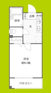 グレース天満ビル【6階】の間取り