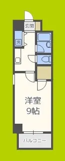 グレース三国【4階】の間取り