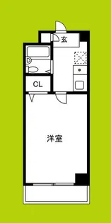 おおきに北梅田サニーアパートメント【7階】の間取り