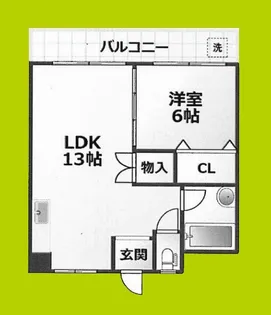 司ビル【5階】の間取り