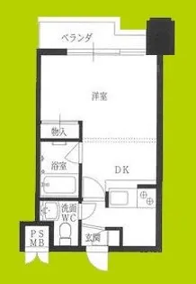 ディアコート【2階】の間取り