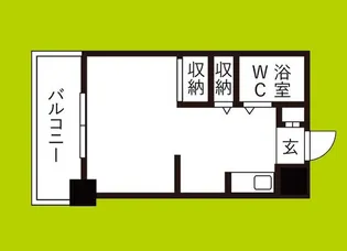 グルーヴ桜ノ宮【5階】の間取り