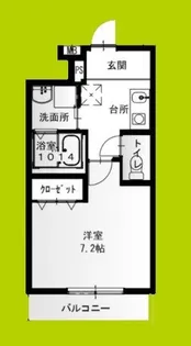 フジパレス今津中III番館【1階】の間取り