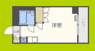 ラ・レジダンス・ド・京橋【6階】の間取り