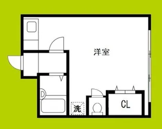 湊町ビル【6階】の間取り