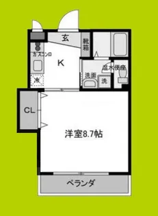 Center Livers【2階】の間取り