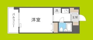 ライオンズマンション今里第2【9階】の間取り