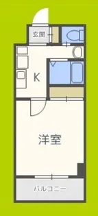 ハーバーハウス大阪【2階】の間取り