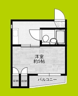 シルクロード勝山【1階】の間取り
