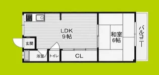 クオーレマンション巽北【3階】の間取り