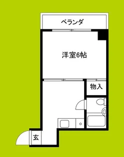 MINTIA北巽【3階】の間取り