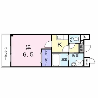 サンバニ−都島【4階】の間取り