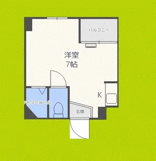 ラパンジール長堀【1階】の間取り