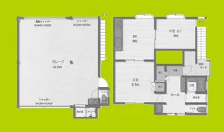 大阪府大阪市淀川区塚本1丁目【一戸建】の間取り