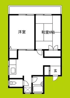 毛利マンション【4階】の間取り
