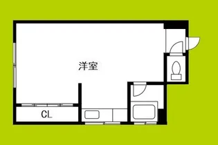 栄光マンション【3階】の間取り