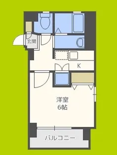 ジュネーゼ野田エコール【5階】の間取り