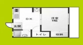 小川マンション【2階】の間取り