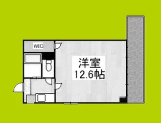 ハイツ五條【2階】の間取り