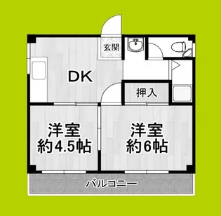 仁平マンション【4階】の間取り