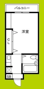 プレアール野中【5階】の間取り