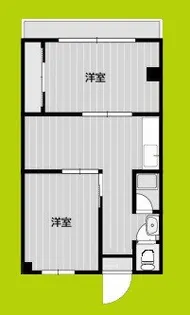 グランベガ平野南【4階】の間取り