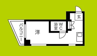 ロイヤル大今里【3階】の間取り