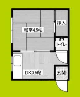 ハイツ葵【4階】の間取り