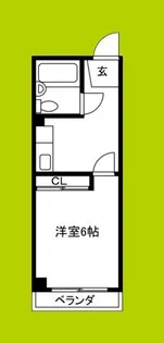 エクセルライフ【2階】の間取り