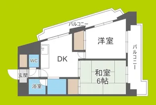 サニーハイツ金田【3階】の間取り