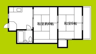 WESTヒルズ平野【2階】の間取り