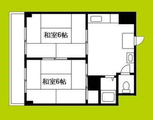 WESTヒルズ平野【3階】の間取り