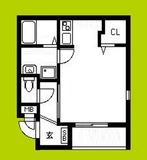 サンハイツ天下茶屋【2階】の間取り
