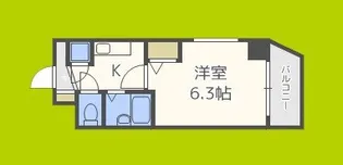 S・Eファースト【4階】の間取り