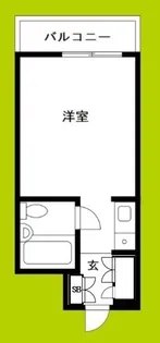 朝日プラザ天王寺パサージュ【7階】の間取り