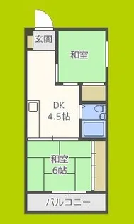 村井マンション【3階】の間取り