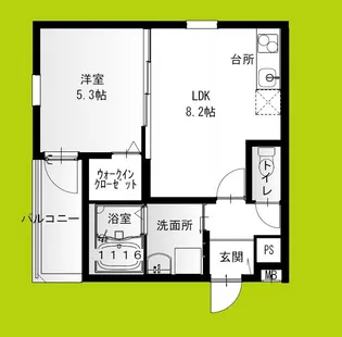 フジパレス十三イースト【2階】の間取り