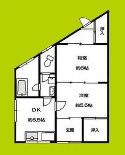大阪府大阪市旭区赤川1丁目【一戸建】の間取り