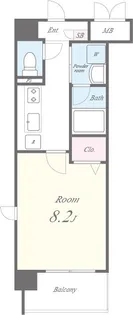 Forester一樹【5階】の間取り