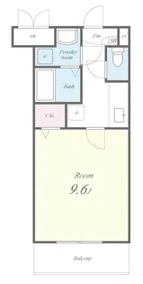 ルーセント・ヒル【3階】の間取り