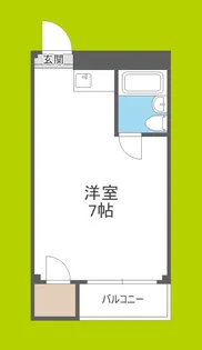 シャルム生江【4階】の間取り