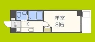 M‘プラザ緑橋【2階】の間取り