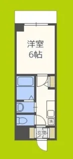 グランパシフィック新今里【4階】の間取り