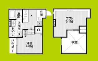 Grand Jete 天王寺東【1階】の間取り