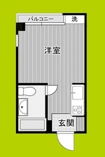 ビッグバーンズマンション高殿【3階】の間取り