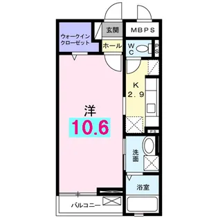 グランデ アルベロ【2階】の間取り
