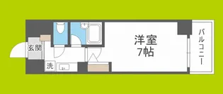 エスリード本町【8階】の間取り