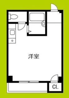 オリエントハイツ【3階】の間取り
