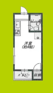 エルメゾン九条【2階】の間取り